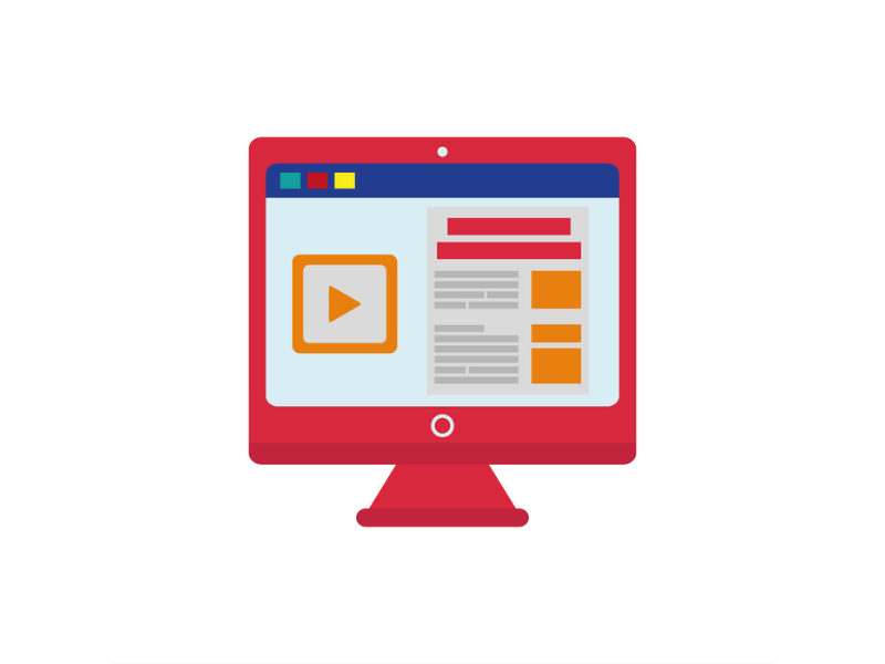 Portfolio website preview